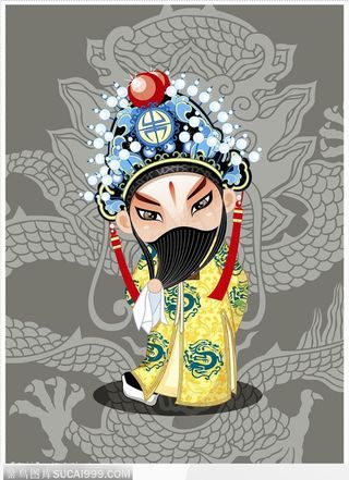 【皇帔】打金砖之刘备高清图片