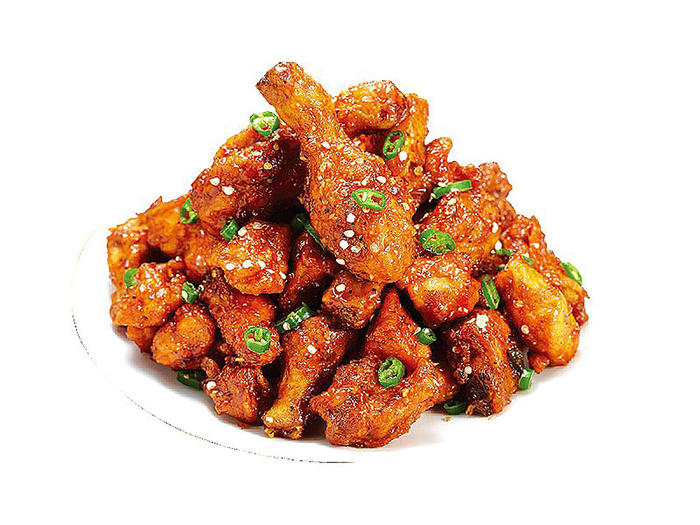 炸鸡特色块