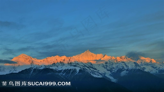 云南梅里雪山优美风景