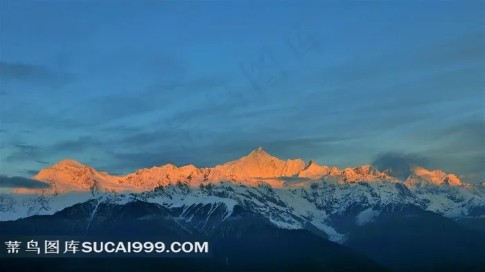 云南梅里雪山优美风景
