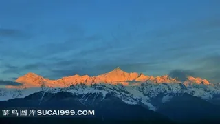 云南梅里雪山优美风景