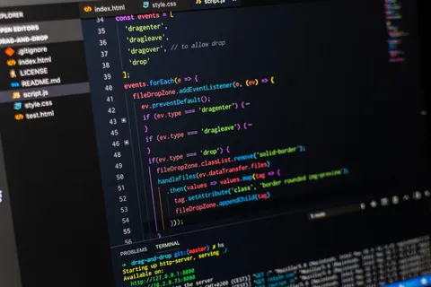 电脑编程代码图片