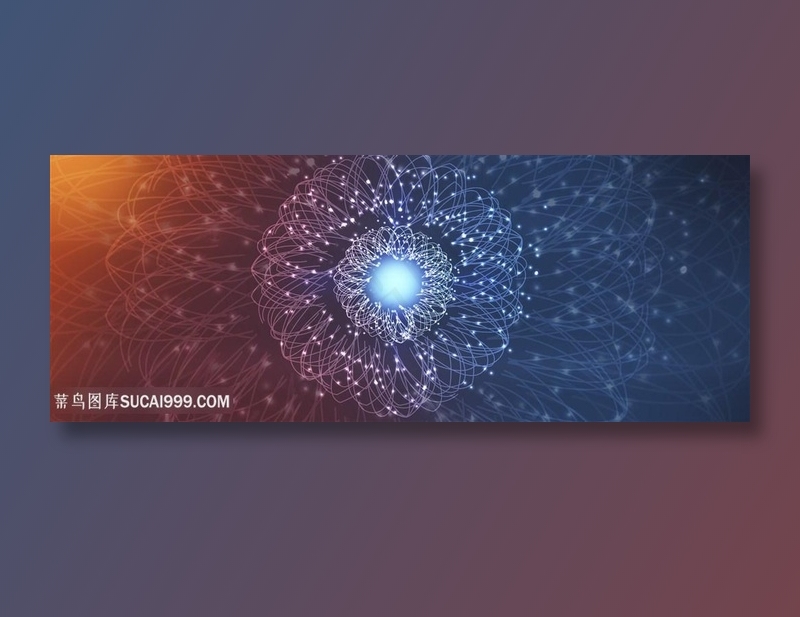 科技线条大气背景