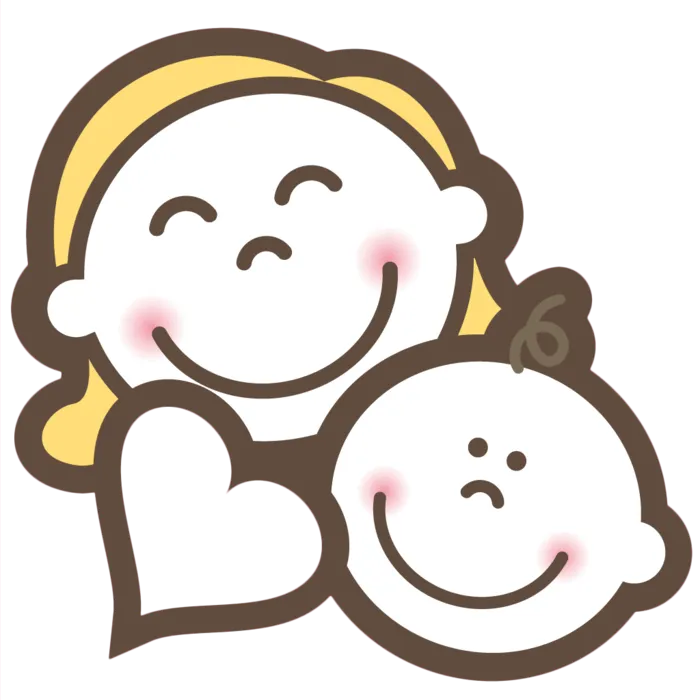 妈妈孩子卡通