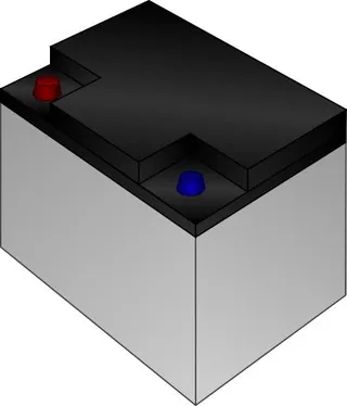 汽车电池 PNG免抠