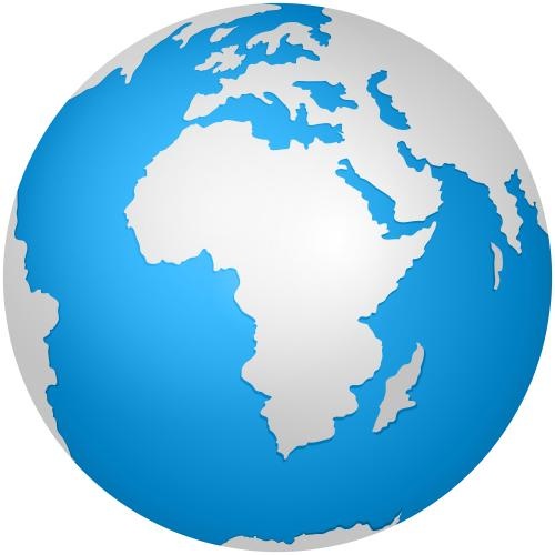 地球仪 PNG免抠(500x500)