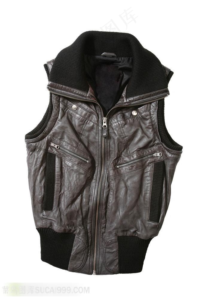 皮夹克图片素材