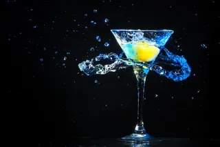 炫彩鸡尾酒设计高清素材