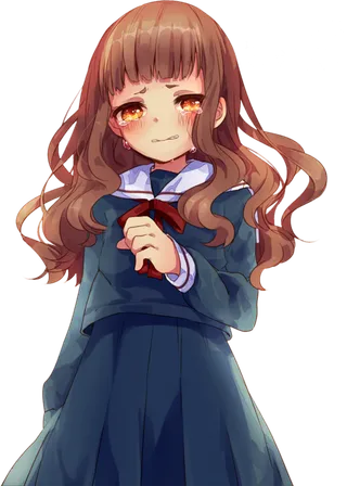 连衣裙女孩卡通人物