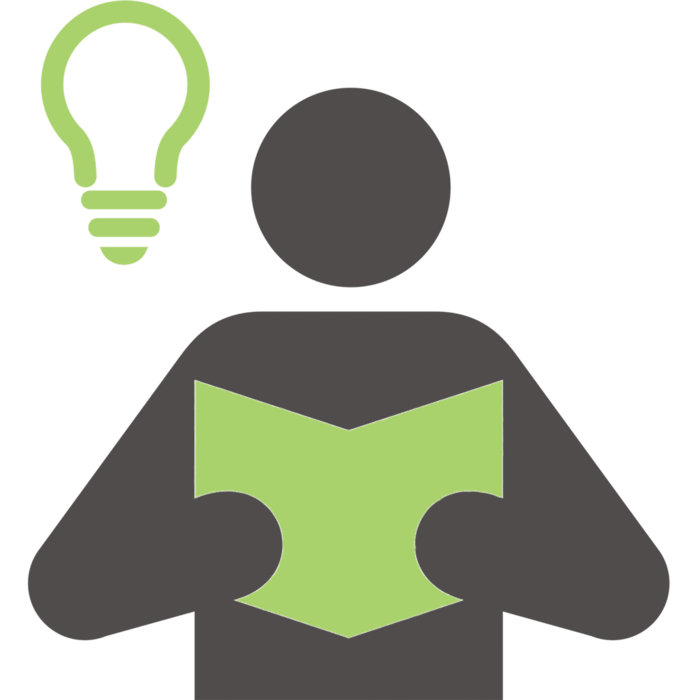 人物剪影看书简笔少儿兴趣班