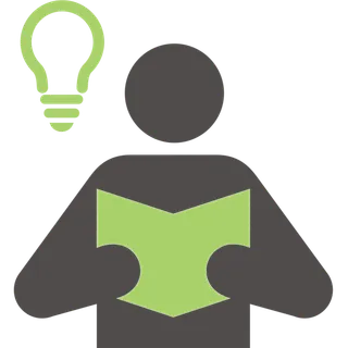 人物剪影看书简笔少儿兴趣班