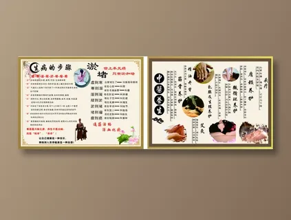 中医宣传单