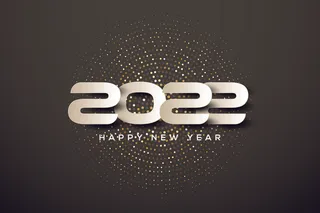 2022创意艺术字体新年虎年圣诞节数字立体质感文字AI矢量设计素材