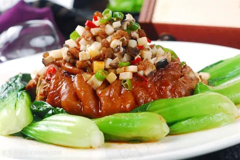 金筷子私家肘中华美食摄影图 金筷子私家肘中华美食摄影图