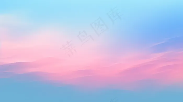 蓝粉色天空背景(4368x2448)