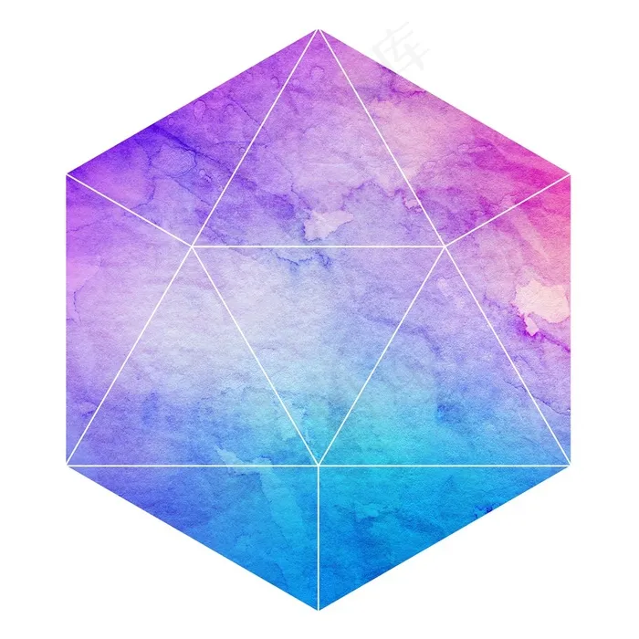 好看的多边形背景