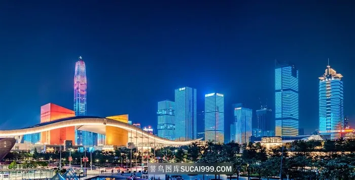 深圳70周年国庆灯光秀