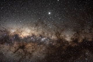 黑色星空摄影素材