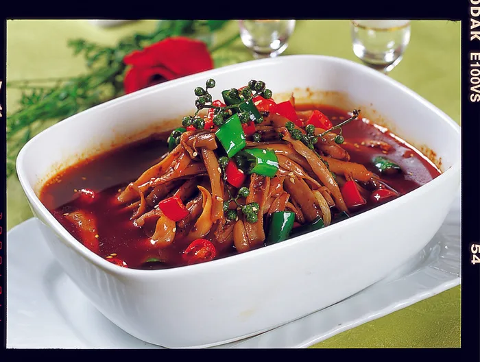 鲜椒鸭肠-