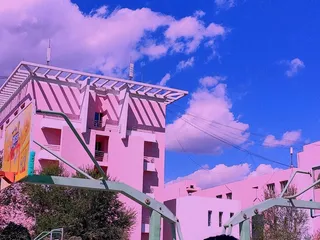 天空建筑风景菜鸟图库