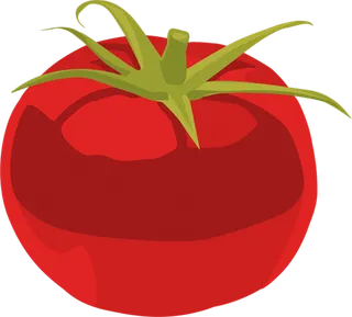 红色柿子卡通素材
