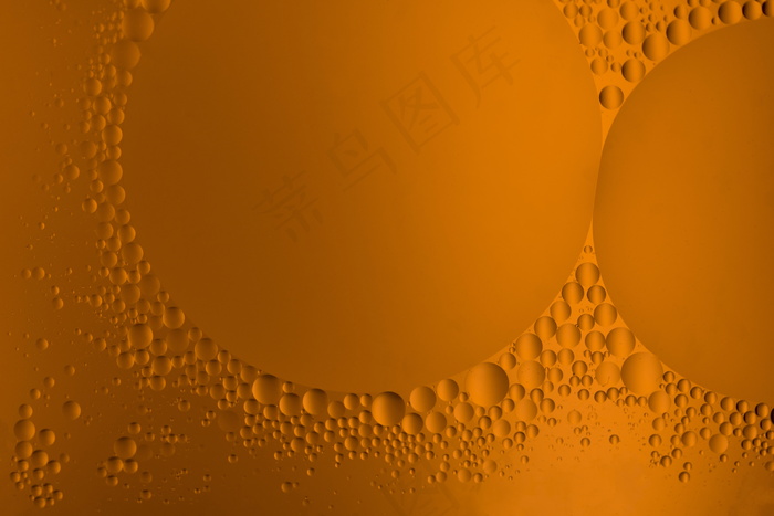 水珠黄色背景图片