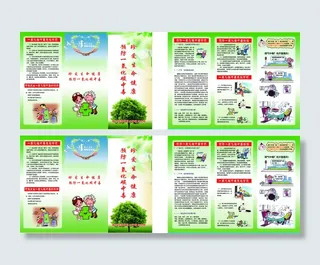 一氧化碳宣传单源文件设计开业彩页