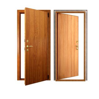 免抠木门实物摄影图片