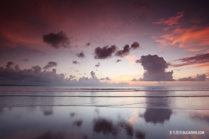 唯美海边日出夕阳壁纸