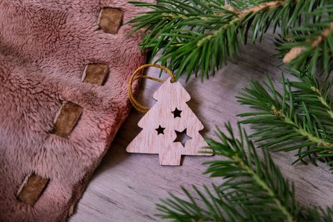 圣诞节圣诞挂件装饰元素静物特写场景(125)