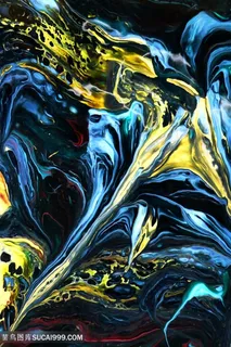 时尚水彩抽象艺术油画 时尚水彩抽象艺术油画