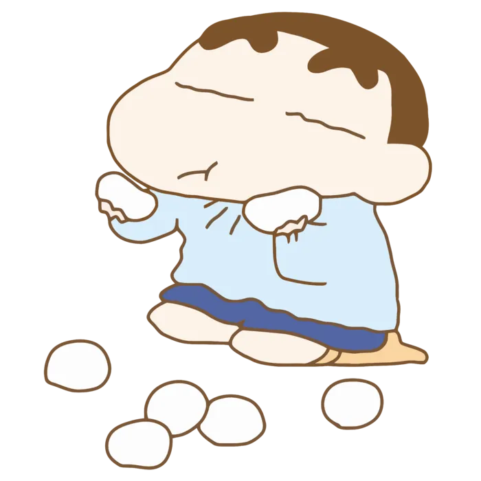 蜡笔小新可爱人物免扣素材