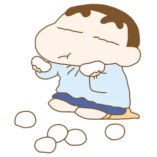 蜡笔小新可爱人物免扣素材