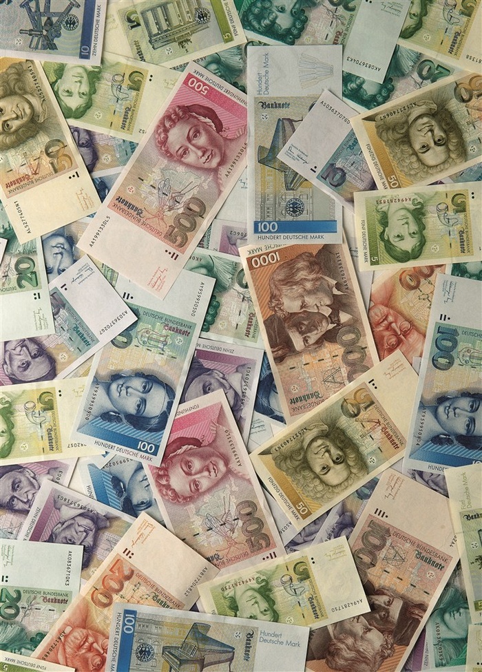 纸币货币设计素材