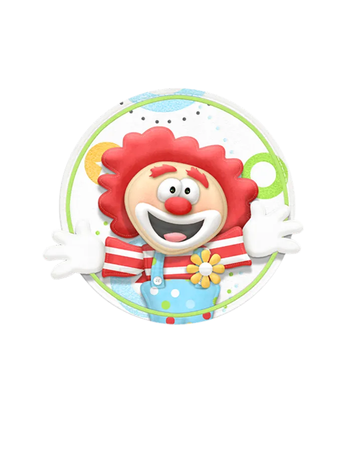 小丑卡通素材