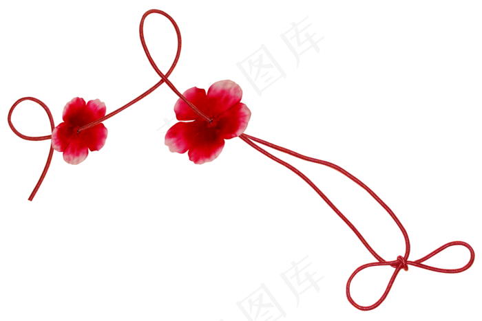免抠带花丝线