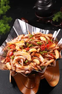 干锅鱿鱼须 (02)