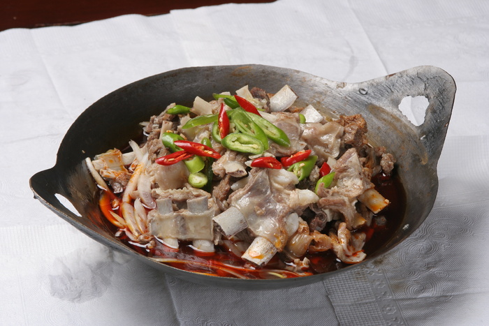 干锅羊排