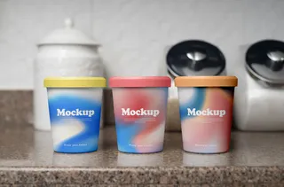 冰淇淋包装样机