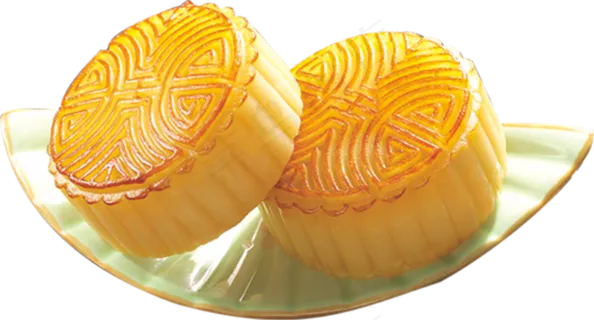 中秋节月饼png晶莹剔透的月饼高清素材