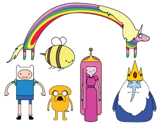 时间冒险卡通简笔画