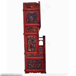 中华传统-雕刻精美的盒子