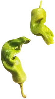 新鲜海椒农家有机田园清新色调青椒螺丝椒线椒菜椒辣椒免抠元素实物摄影素材