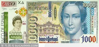 一万元里的美女