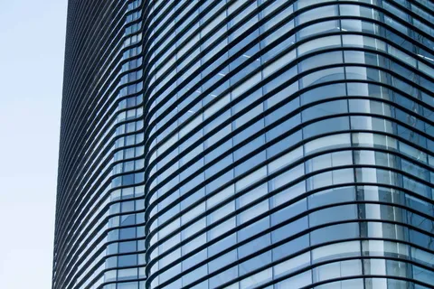 大厦玻璃外墙图片