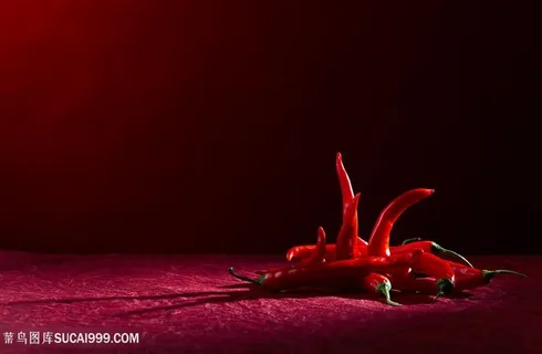 红色辣椒写真高清图片