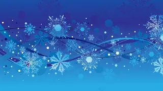 雪花图形简约的背景