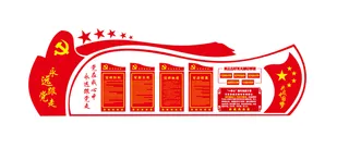 A293-党建文化墙CDR格式