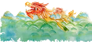 端午节龙舟 