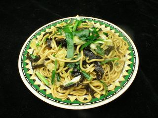 主食|小吃|美食素炒面